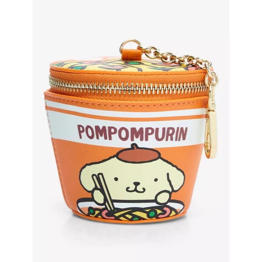 Sanrio Pompompurin Instant Ramen Cup Figural Coin Purse