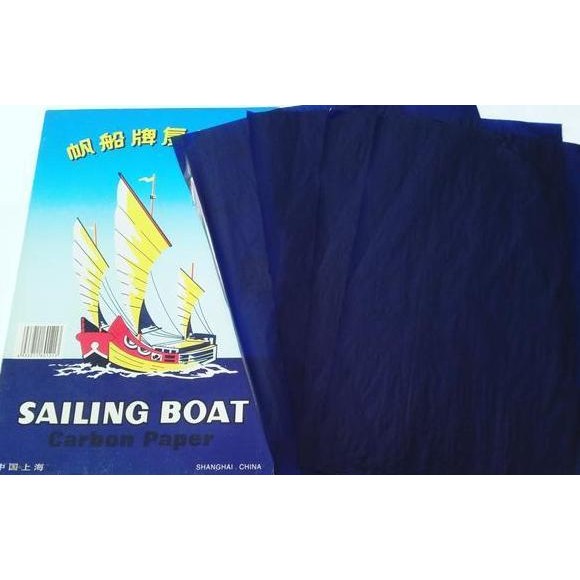 

BEBAS ONGKIR - Kertas Karbon Sailing Boat - Carbon Paper - Biru 2 Sisi / Double