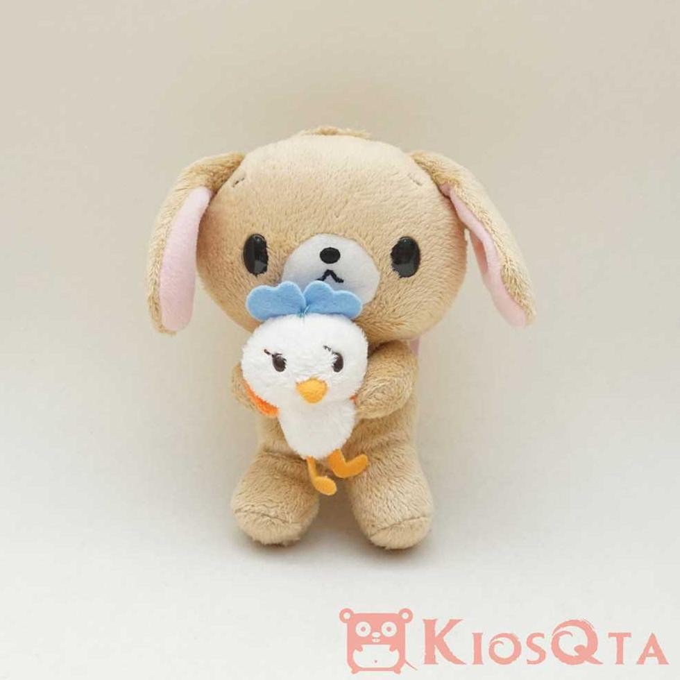 gantungan boneka sugarbunnies komugiusa coklat original sanrio