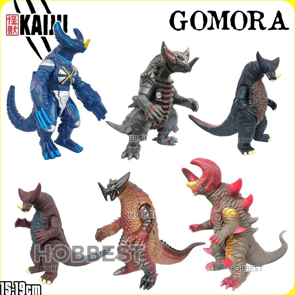 GOMORA - Action Figure Miniatur Pajangan Mainan Godzilla Monster Musuh Ultraman Kaiju Skull Cyber Ex