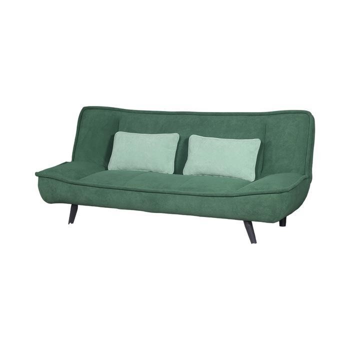 Informa Bronto Sofa Bed Fabric - Hijau Tempat Duduk Multifungsi Sofa Tidur 2In1 Kursi Santai Serbagu
