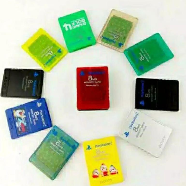 MC PS2 ORIGINAL 8MB / MC PS2 ORI RECOND / MEMORY CARD PS2 ORIGINAL