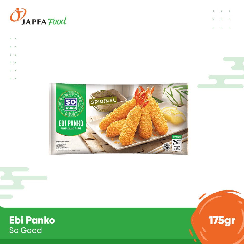 

So Good Ebi Panko / Udang Lapis Tepung 175gr