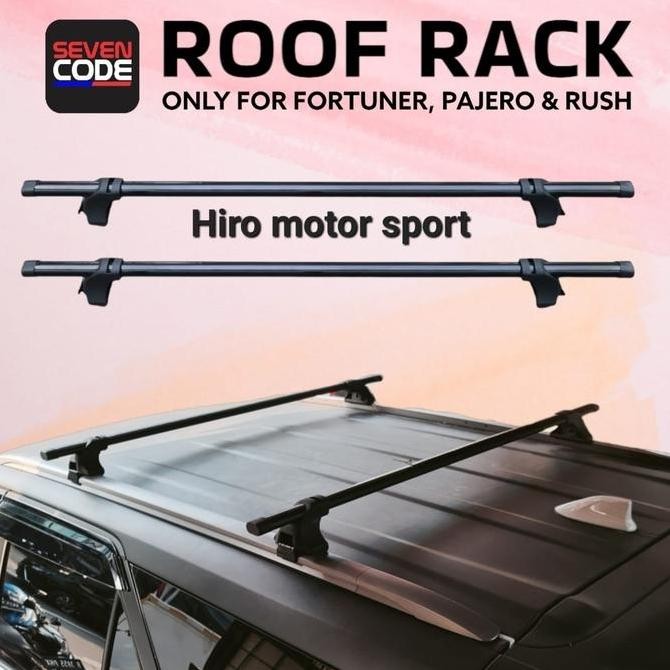 Cross Bar Roof Rack All New Pajero Fortuner Rush Baru