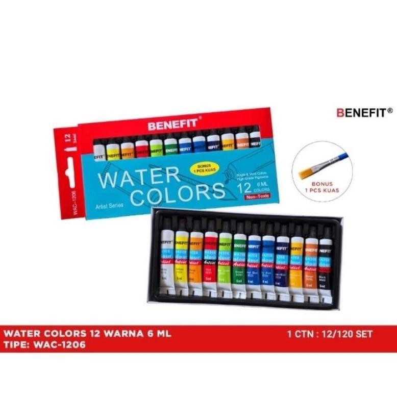 

BENEFIT water colors cat air 12 colors 6ml WAC-1206 AST