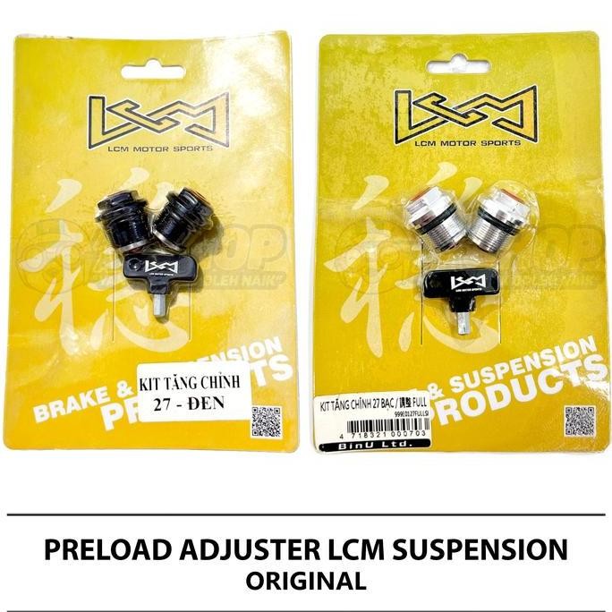 Preload Adjuster Setelan Shock Depan LCM Suspension 27 mm Orinal