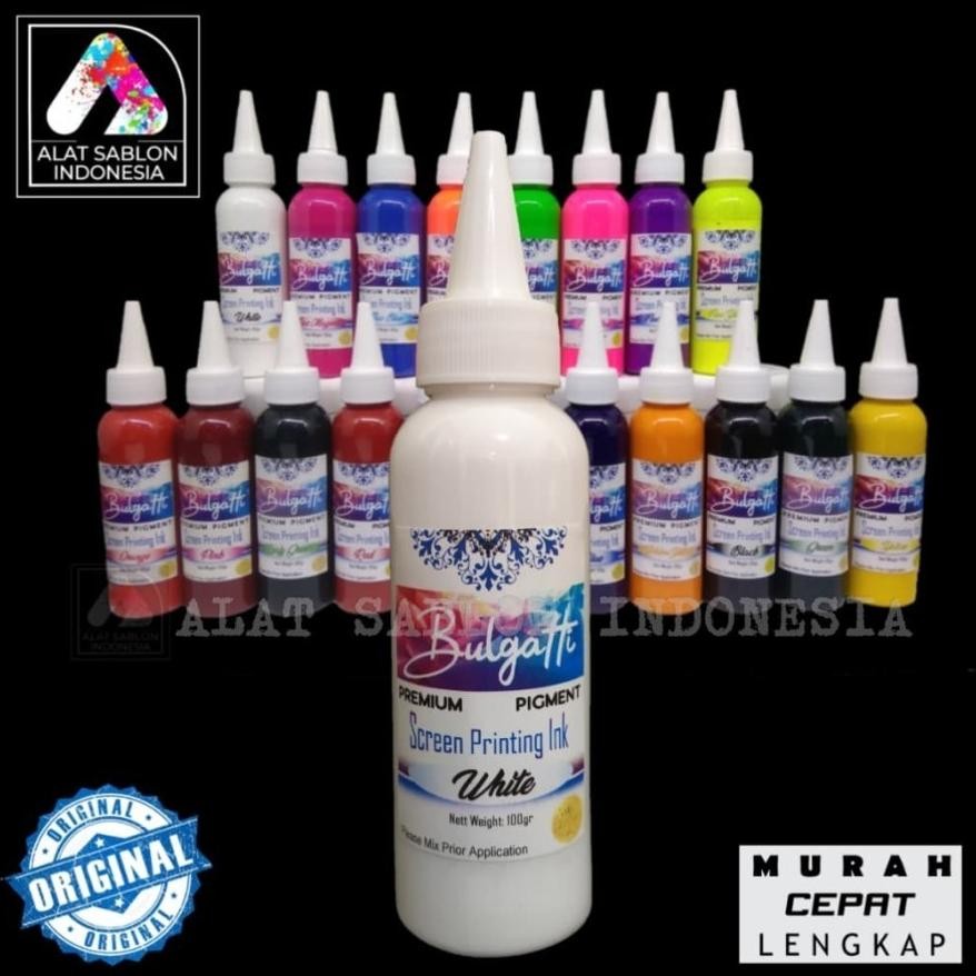 

BIANG WARNA SABLON PUTIH PIGMEN WHITE BULGATTI 1KG AST