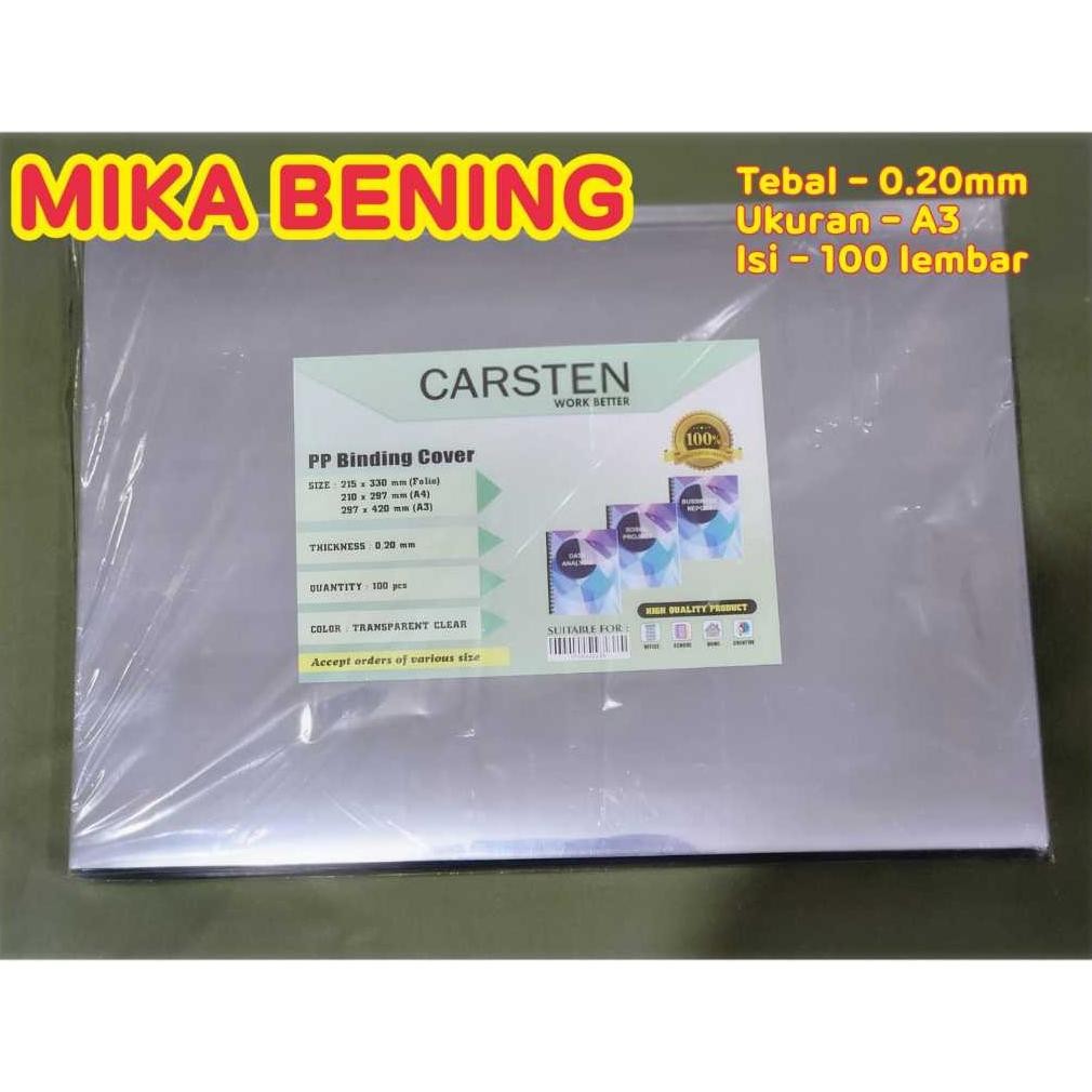 

Mika Bening Mika Jilid 0,20 A3 isi 100pc AST