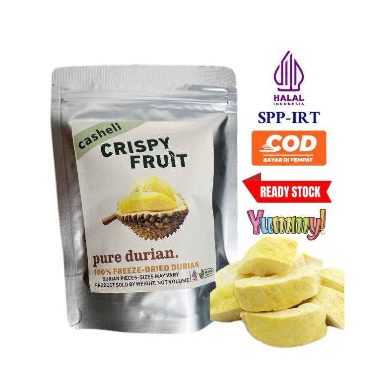 

Casheli Crispy Freeze-Dried Durian Pure Durian Buah Asli