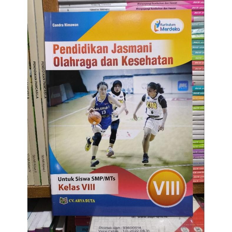 Pjok Kurikulum Merdeka Smp/Mts Kelas 8 Cv. Arya Duta AST