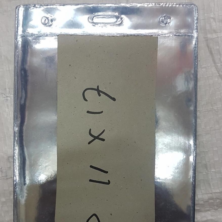 

Kantong Panitia Bening Ukuran 11x17 ISI 100 , Plastik Mika Micron 09 AST