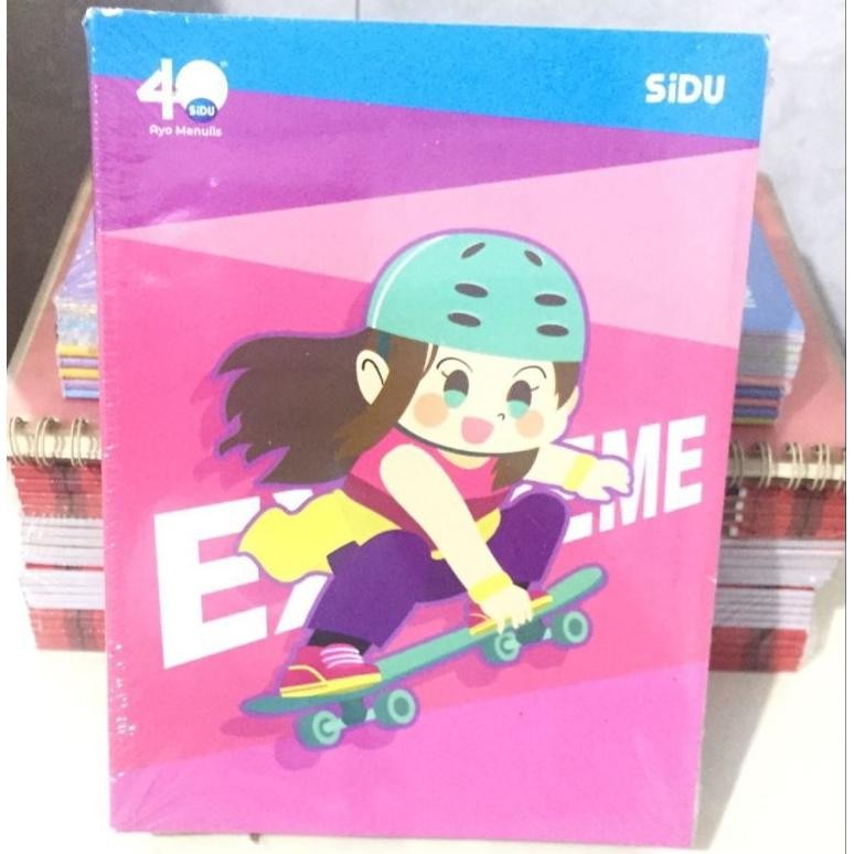 

SIDU Buku Tulis 38 Lembar 1 Pack (Isi 10 Buku) AST