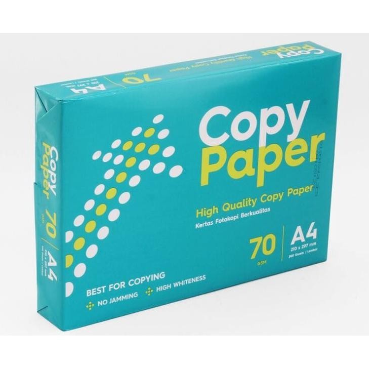

Kertas HVS 75g Copy Paper A4/F4 500 Lembar (Per 1 rim) AST