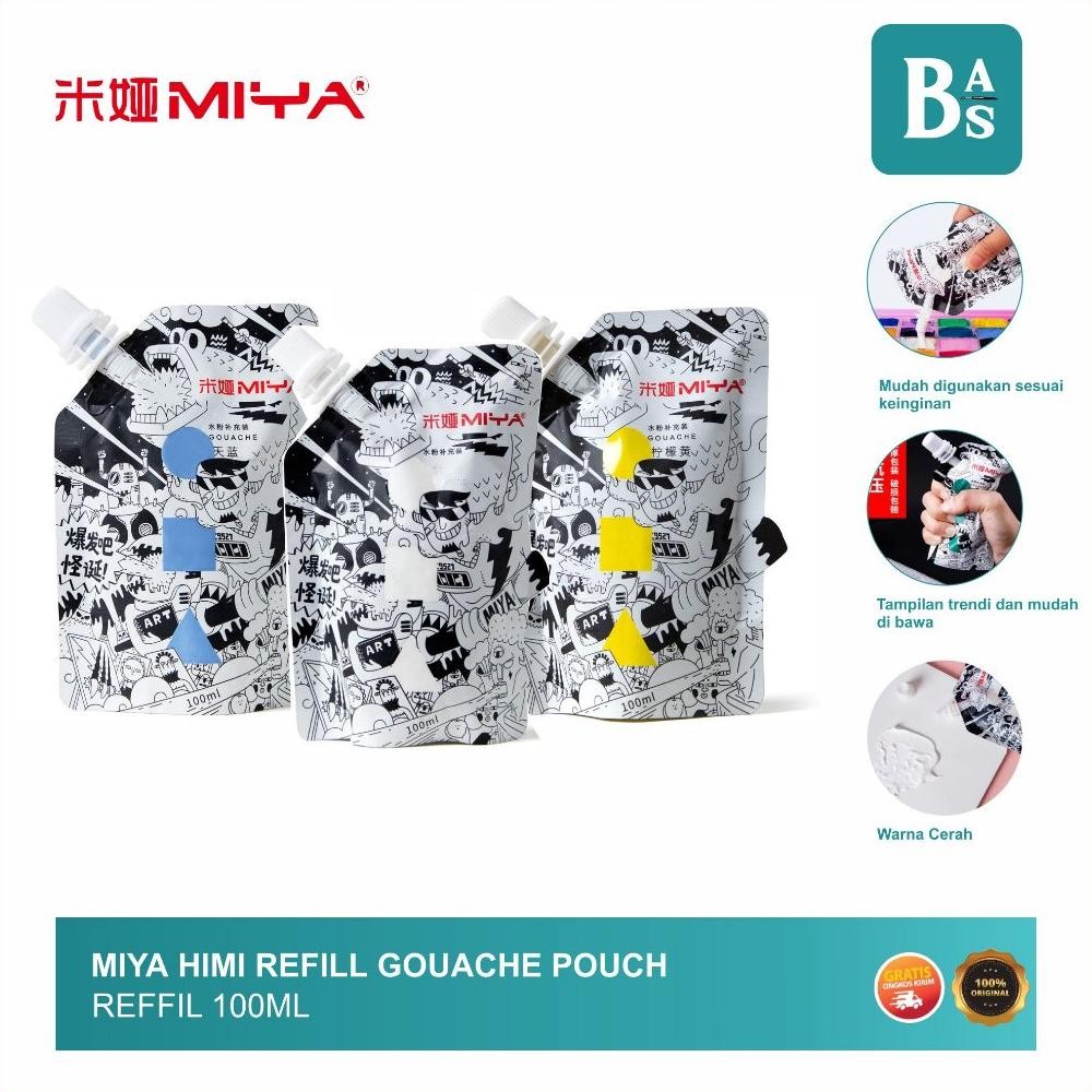 

Miya Himi - Refill 100ml Gouache Painting - Bali Artemedia AST