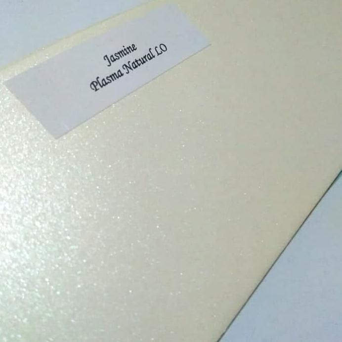 

( 50 Lembar ) Kertas Undangan / Karton Jasmine Plasma Natural 200 Gsm A3. 29.7 cm X 42 cm AST