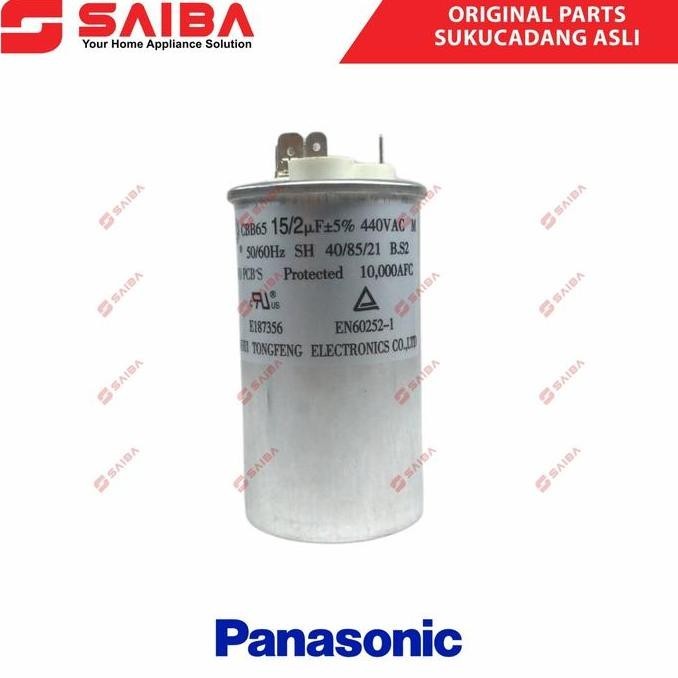 Grosir Kapasitor Ac Panasonic 1/2 Pk (Capacitor Ac) Original 15+2 Uf R32 R410