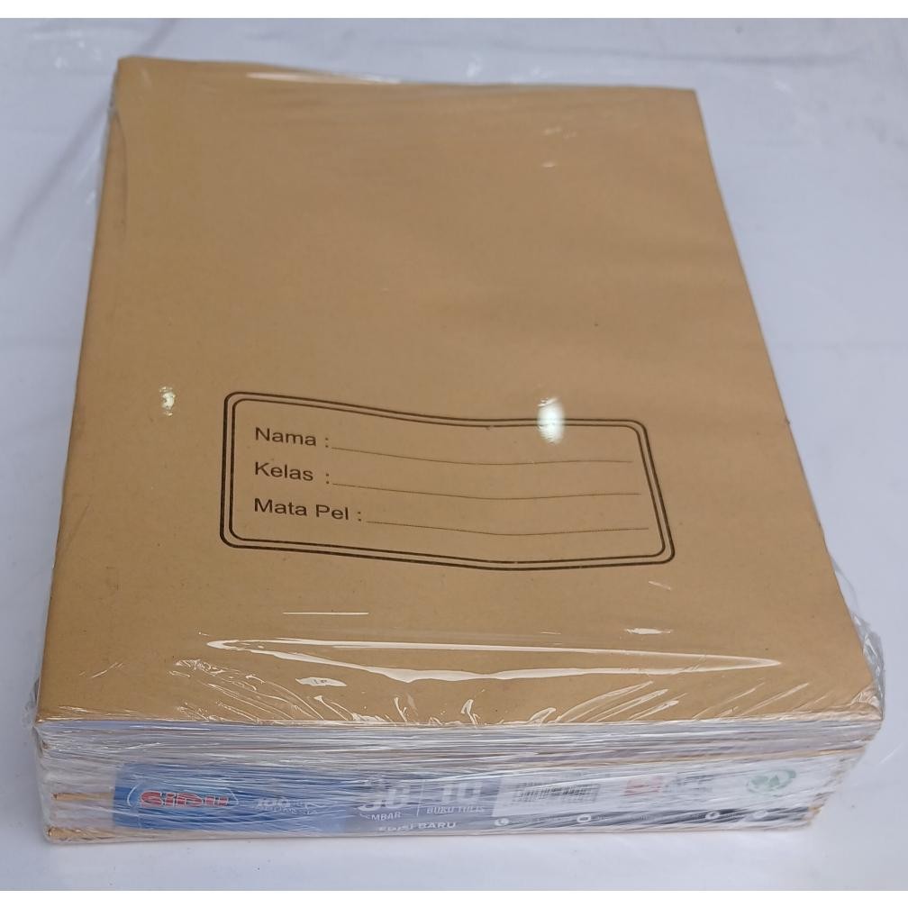 

Buku Tulis 38 lembar sudah disampul coklat AST