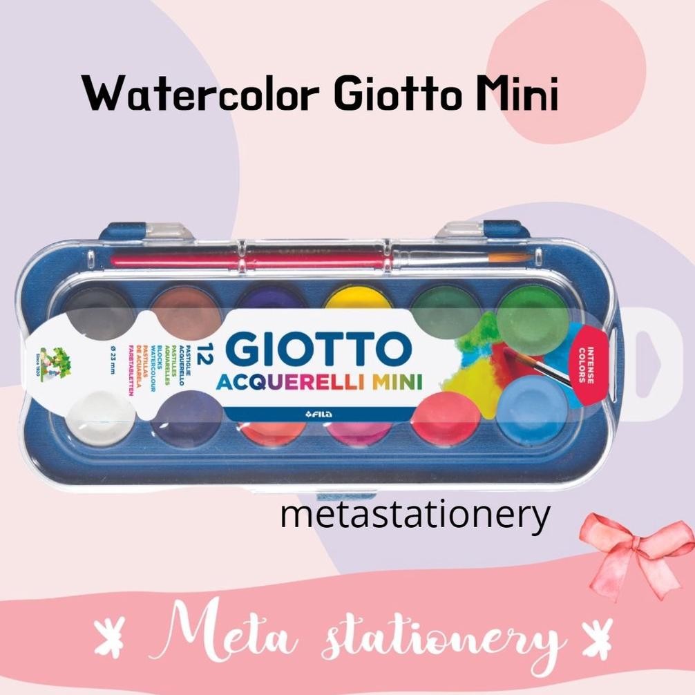 

Cat Air / Water Color Cake Aquarel Acquerelli Mini 12W Watercolor AST