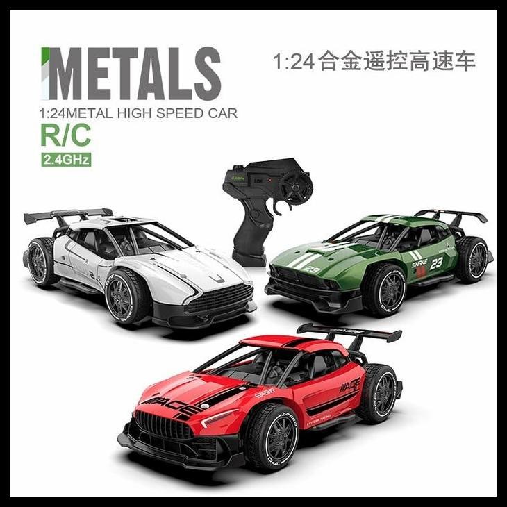 Haoyuan Sulong Toys High Speed Metal Rc Car 2.4Ghz Diecast Mobil