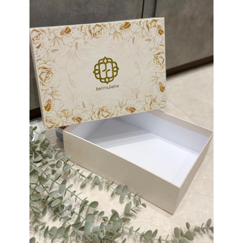

MINDU (BOX SAJA) Hard Box Hampers Mukena Size 30cm x 20cm