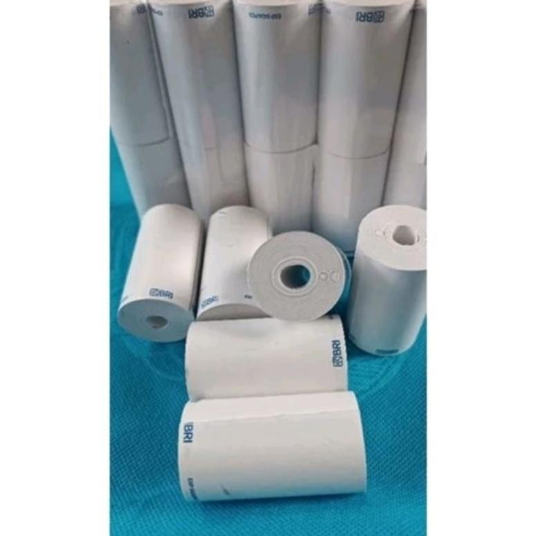 

Kertas thermal 57/58x33 logo bri paket 10 roll AST