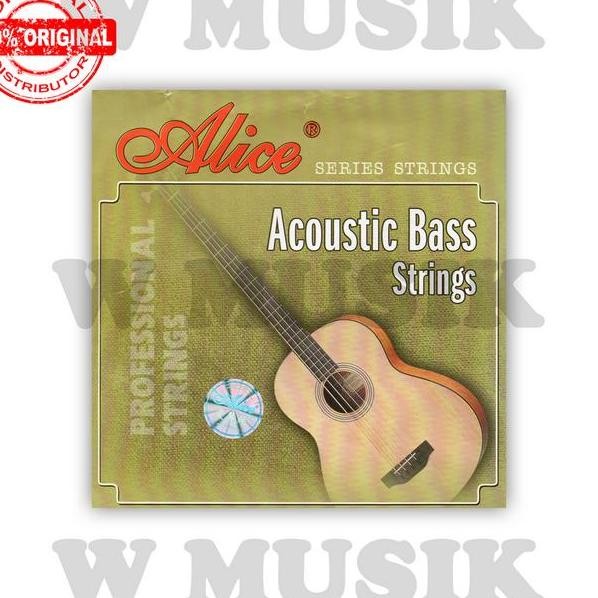 Alice Senar Bass Akustik Acoustic Bass Strings A616L Set 4 String