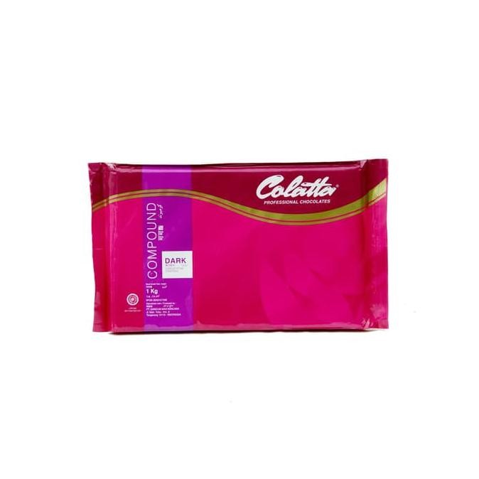 

Colatta Dark Compound 1 KG / Coklat Blok Colata Hitam 1kg
