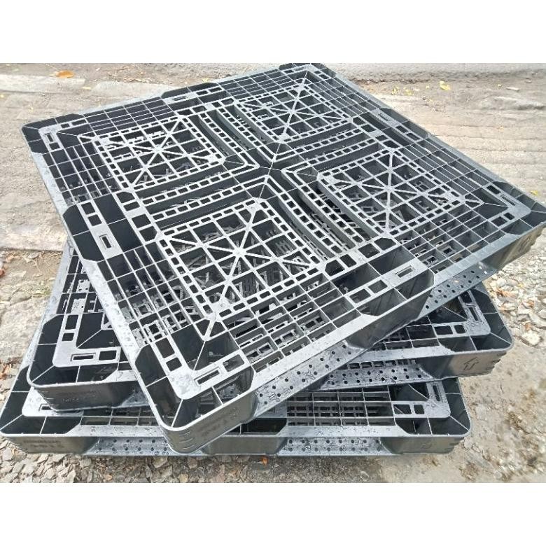

palet plastik secon berkualitas. 100x100x12 AST