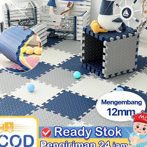 60Cmx60Cm Matras Puzzle Pe Kaet Puzzle Anak Playmate Bayi 4 Pcs Puzzle Lantai Matras Bayi Kaet Bongk