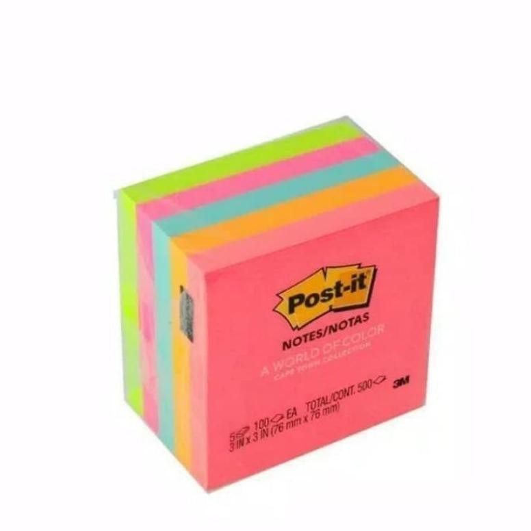 

MEMO STICK NOTE POST IT 654 WARNA 3M AST