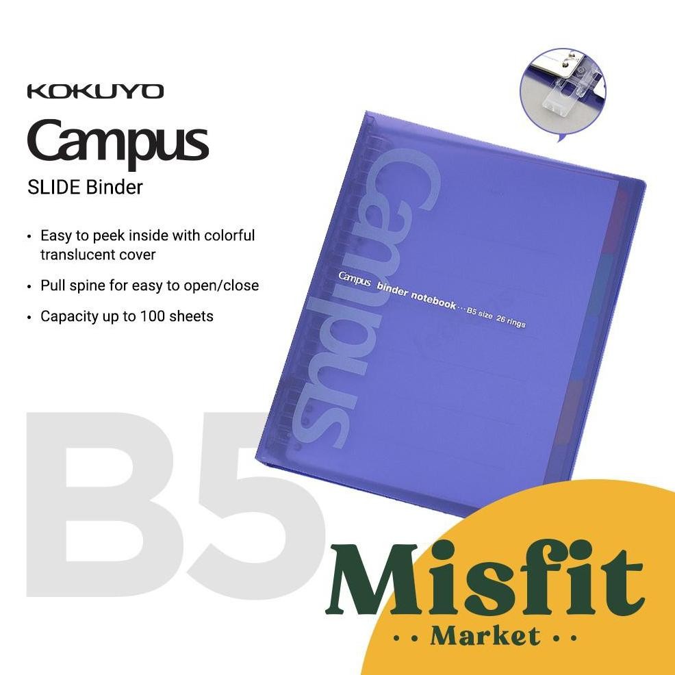 

KOKUYO Campus SLIDE Binder B5 AST