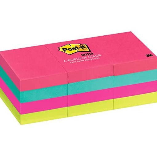 

Sticky Note Post it 3M 653 Warna 34.9 x 47.6mm AST