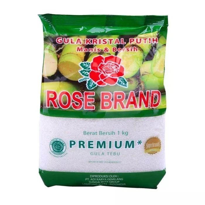 

Gula Pasir Premium Rose Brand 1 Kg