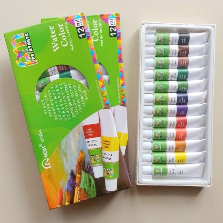 

Cat Air Water Colors NDM 12ml 12 Warna ( Set) [ Original ] AST