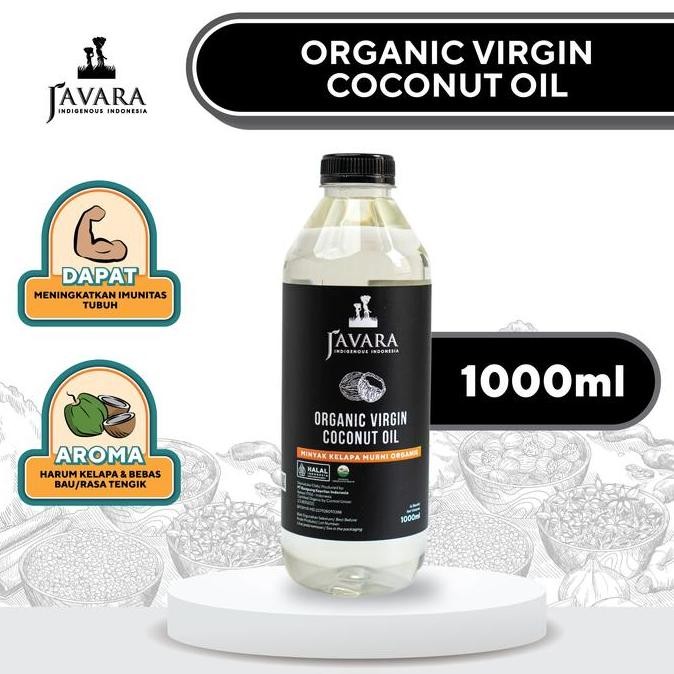 

Javara Minyak Kelapa Murni Vco Organik 1000 Ml 1L | Organic Javara Virgin Coconut Oil Minyak Vco 1L