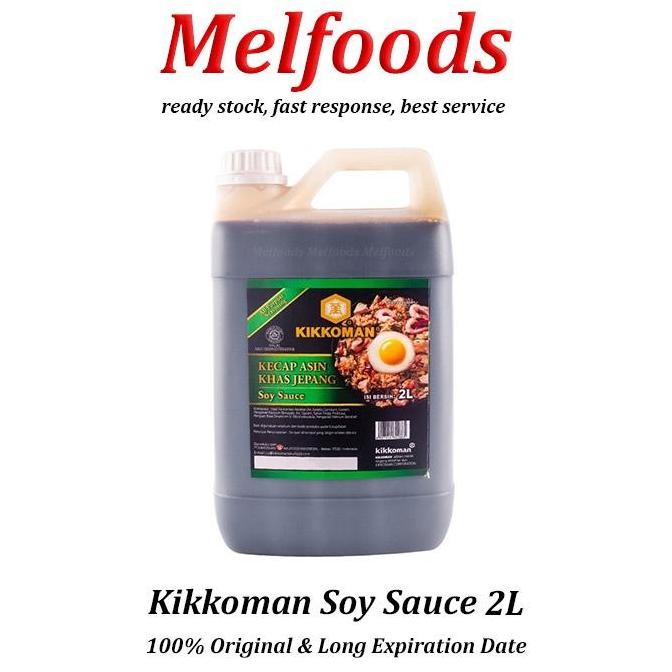 

Kikkoman All Purpose Soy Sauce Halal 2L Kecap Asin Khas Jepang