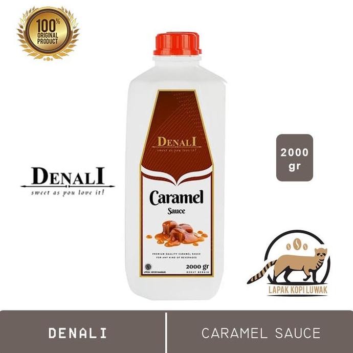 

Sauce Caramel Merk Denali