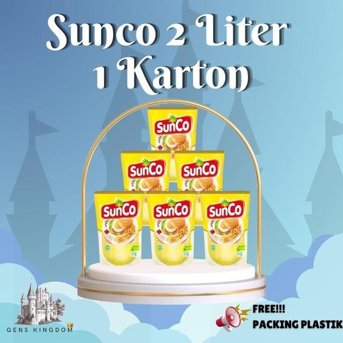 

Abn01 - Minyak Sunco 2 Liter Minyak Kelapa Sawit 1 Karton