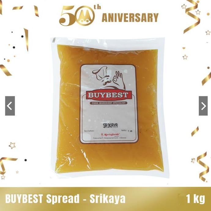 

Tersedia Buybest Srikaya Spread 1kg (Refil srikaya jam botol)