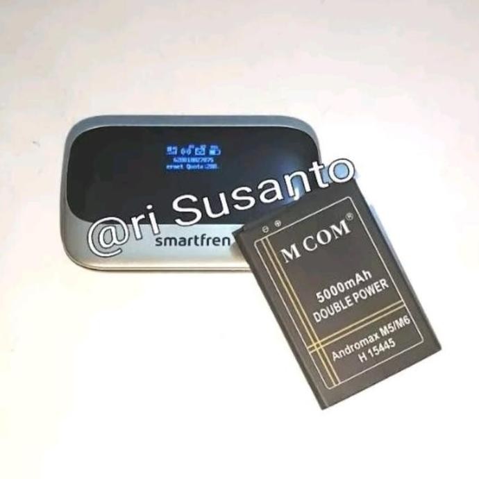 Baterai Modem Wifi Smartfren M5 M6 S1 Dc016 M6X M68Z1H M6321H H15445 New Stok