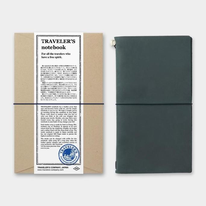 

Midori Traveler Notebook Regular Size Blue Co