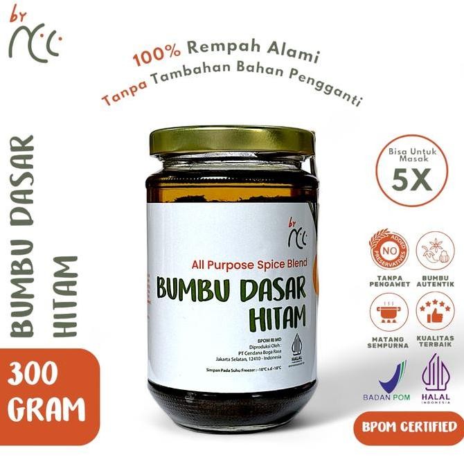 

By NCC Bumbu Dasar Hitam Instan 300gr Bumbu Rawon, Iga Bakar