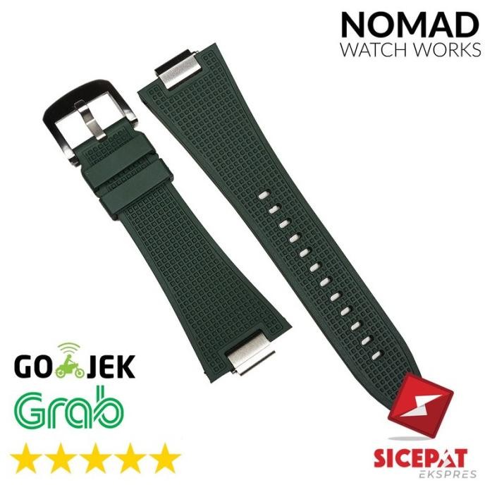 Tersedia STRAP TISSOT PRX 40 - TALI JAM TANGAN TISSOT - FKM OLIVE