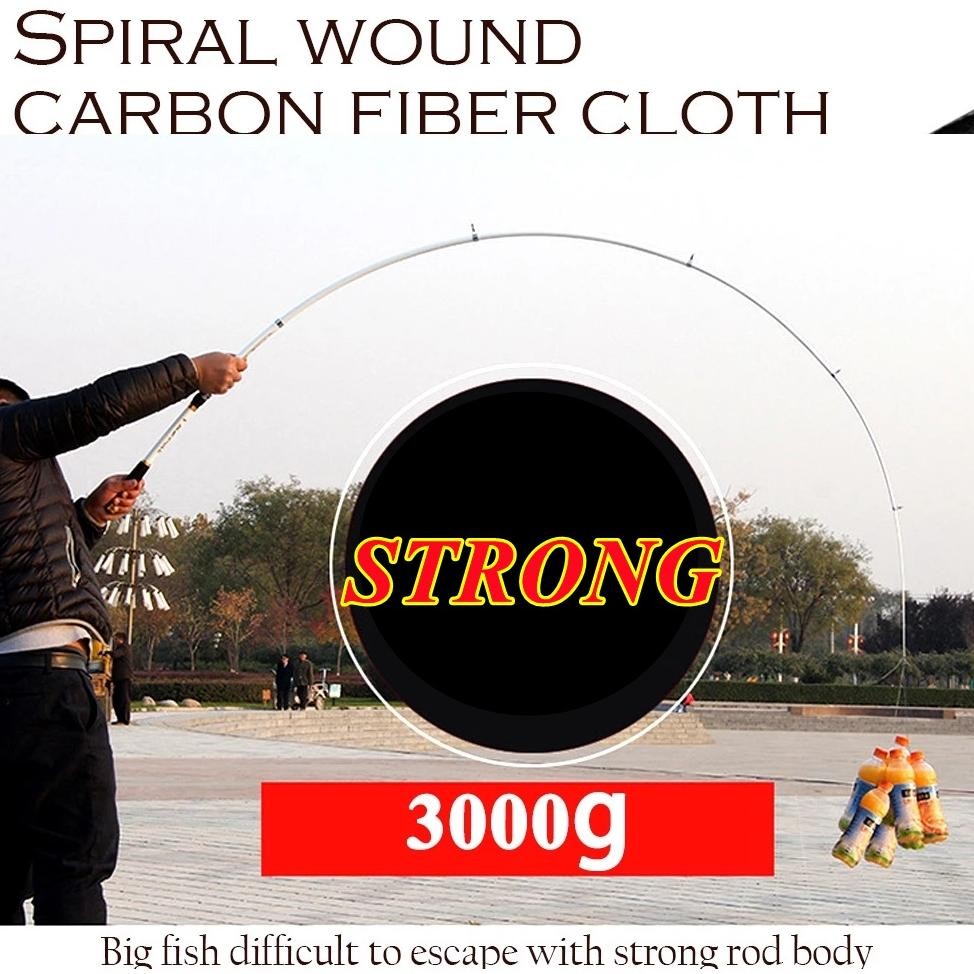 Sougayilang Joran Pancing Set 180-330cm Telescopic Pancingan Set Lengkap