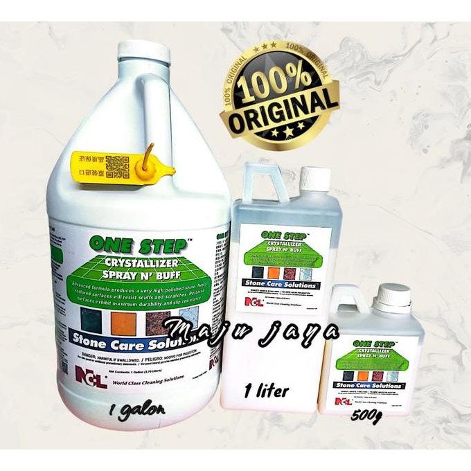 Kristalisasi one step marmer granit pelapis coating pada lantai Murah