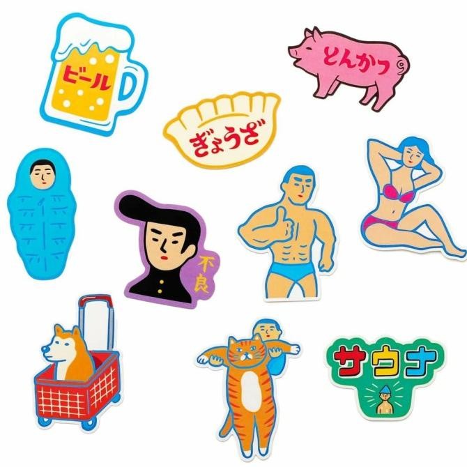 

Hightide New Retro Die Cut Sticker Co