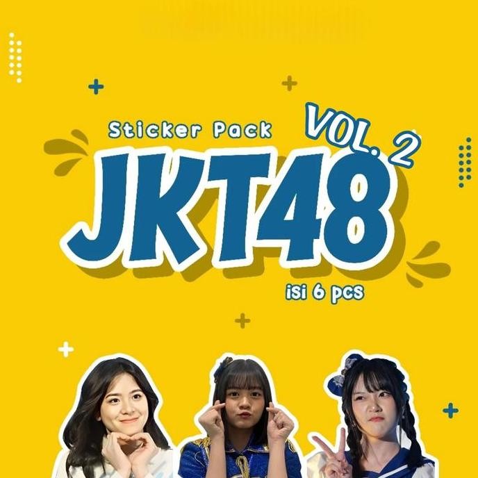 

[Isi 6] Sticker Pack Jkt48 High Quality Anti Air Vol. 2 Co