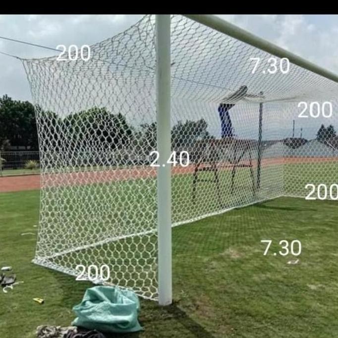 Tersedia JARING GAWANG SOCCER BALL NET IMPORT BAHAN POLYSTER + TAS IMPORT BAGUS