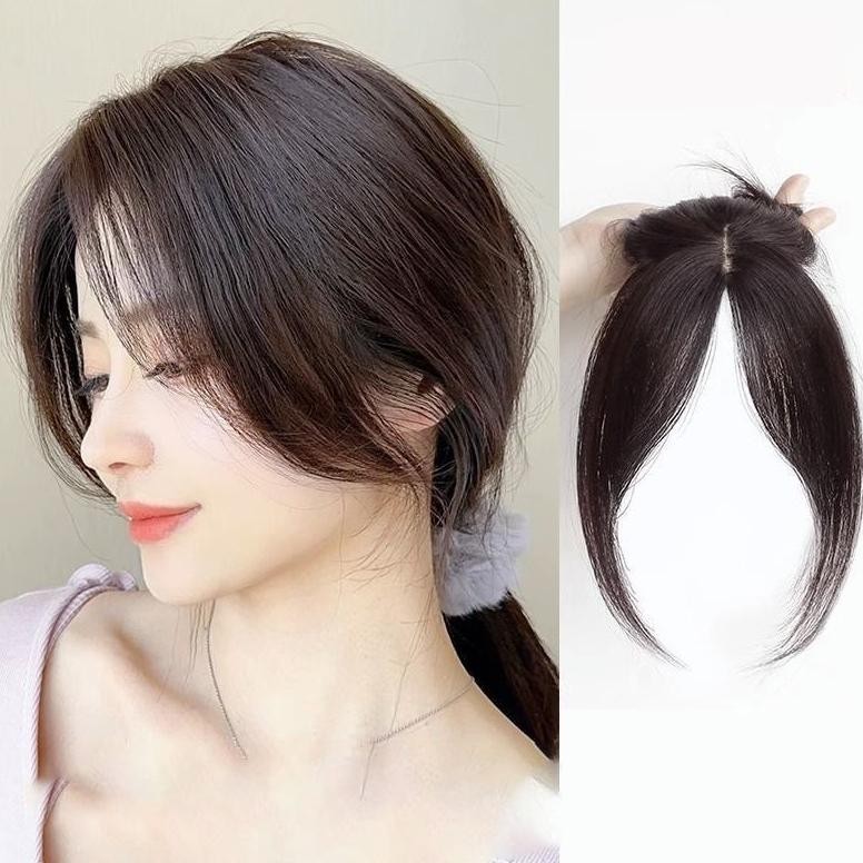 Toupee Poni Wanita Korean Stylebando poni rambut palsu ,bangs wigponi palsu korearambut palsu wanita