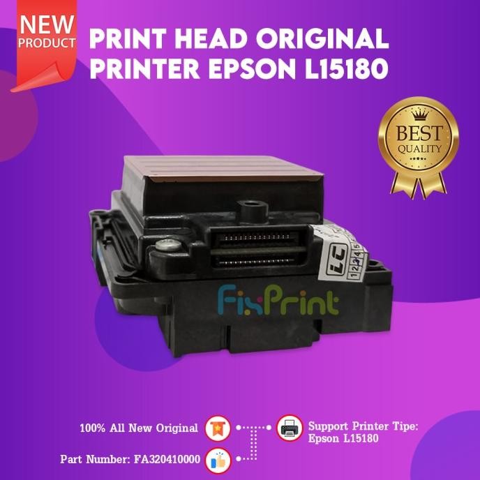 Head Print Epson L-15180 Printhead Printer Epson L15180 L 15180 Pn New New Stok